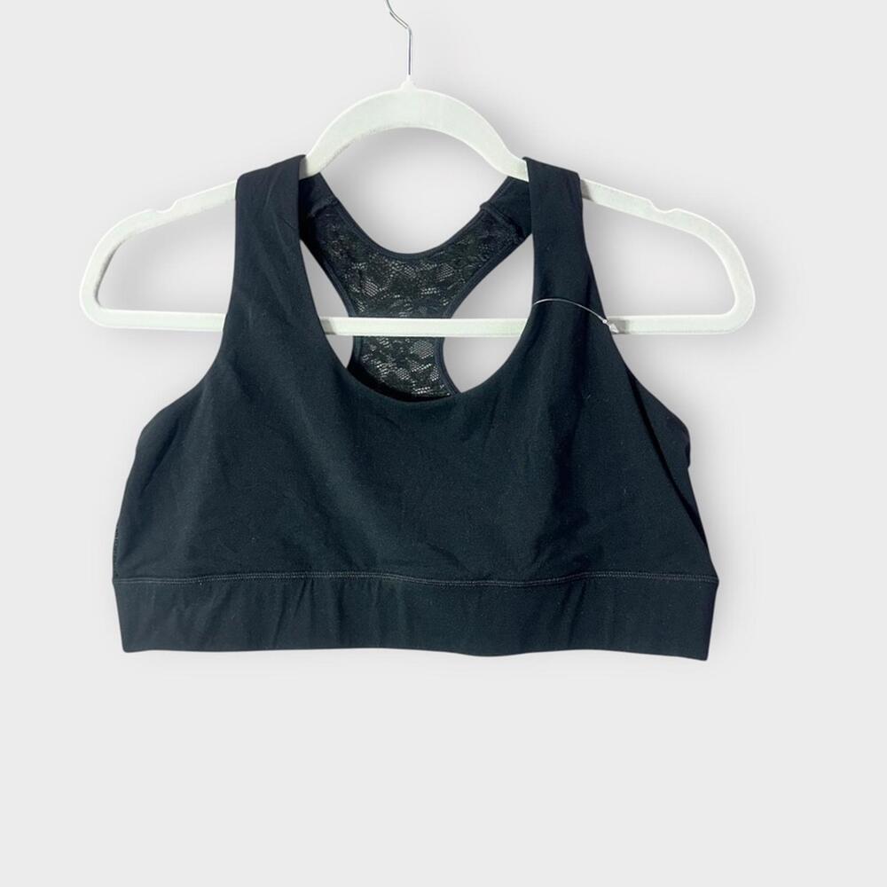 NWT‎ Natori Bliss Femme Lace Backed Sports Bra Size XL